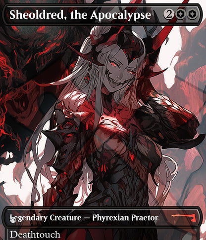 Sheoldred the Apocalypse MTG Waifu Anime Proxy | Commander | Magic the Gathering