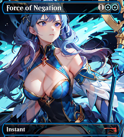 Force of Negation PROXY Anime Waifu