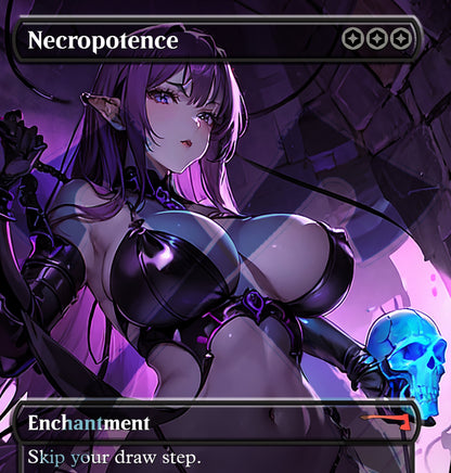 Necropotence PROXY Anime Waifu