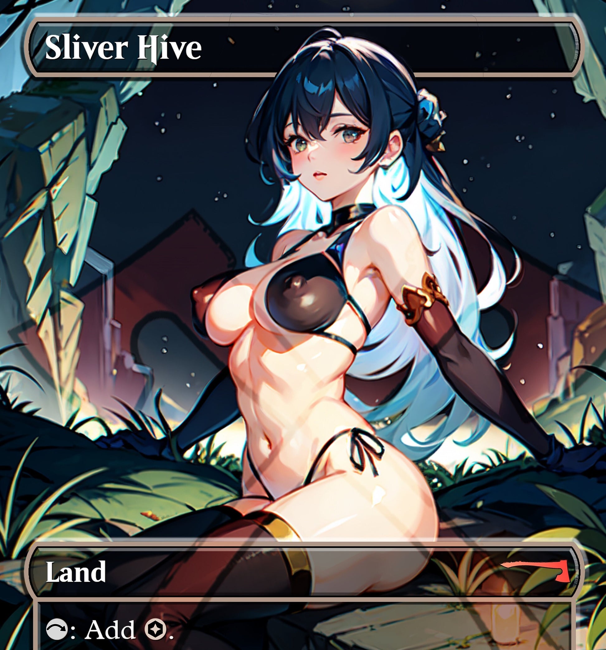 Sliver Hive Anime PROXY Waifu