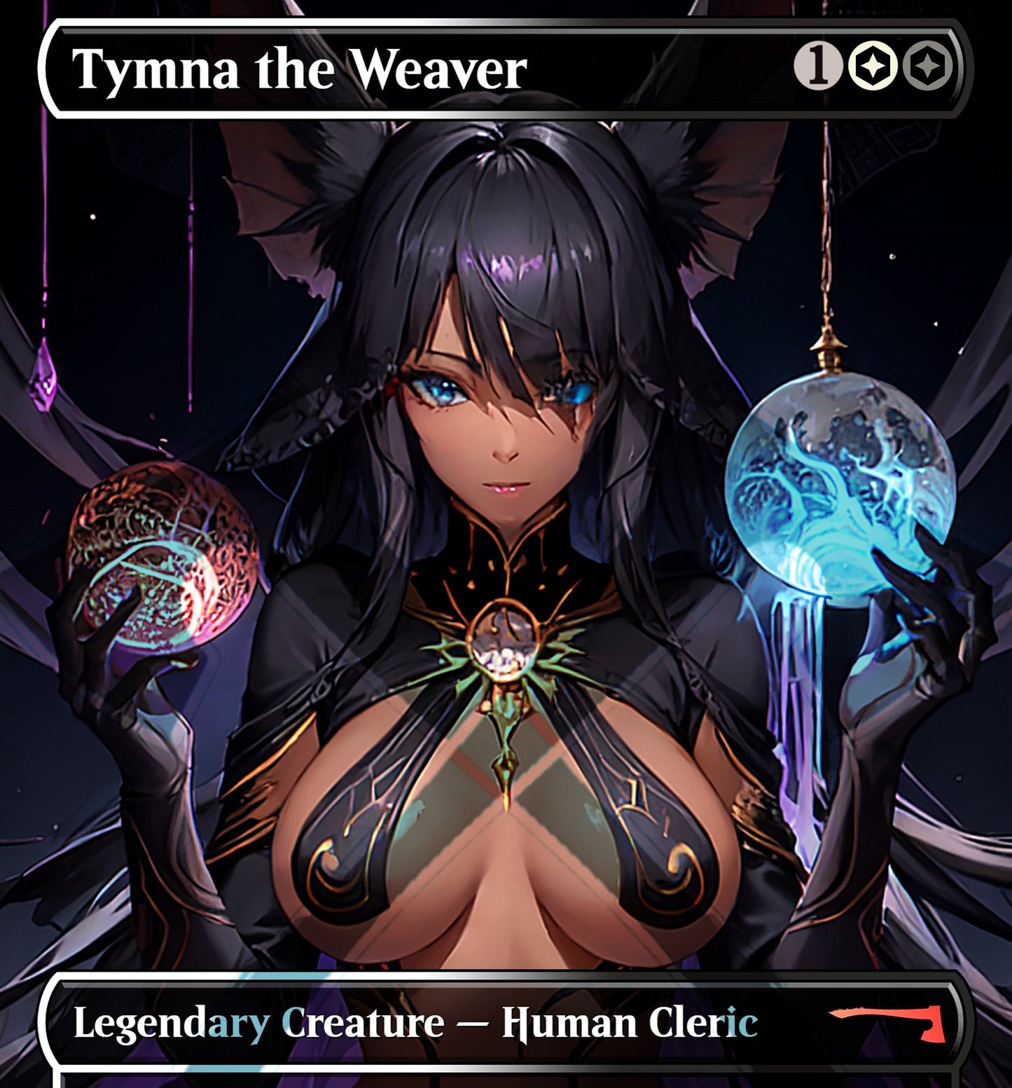 Tymna the Weaver MTG Waifu Anime Proxy | Commander | Magic the Gathering