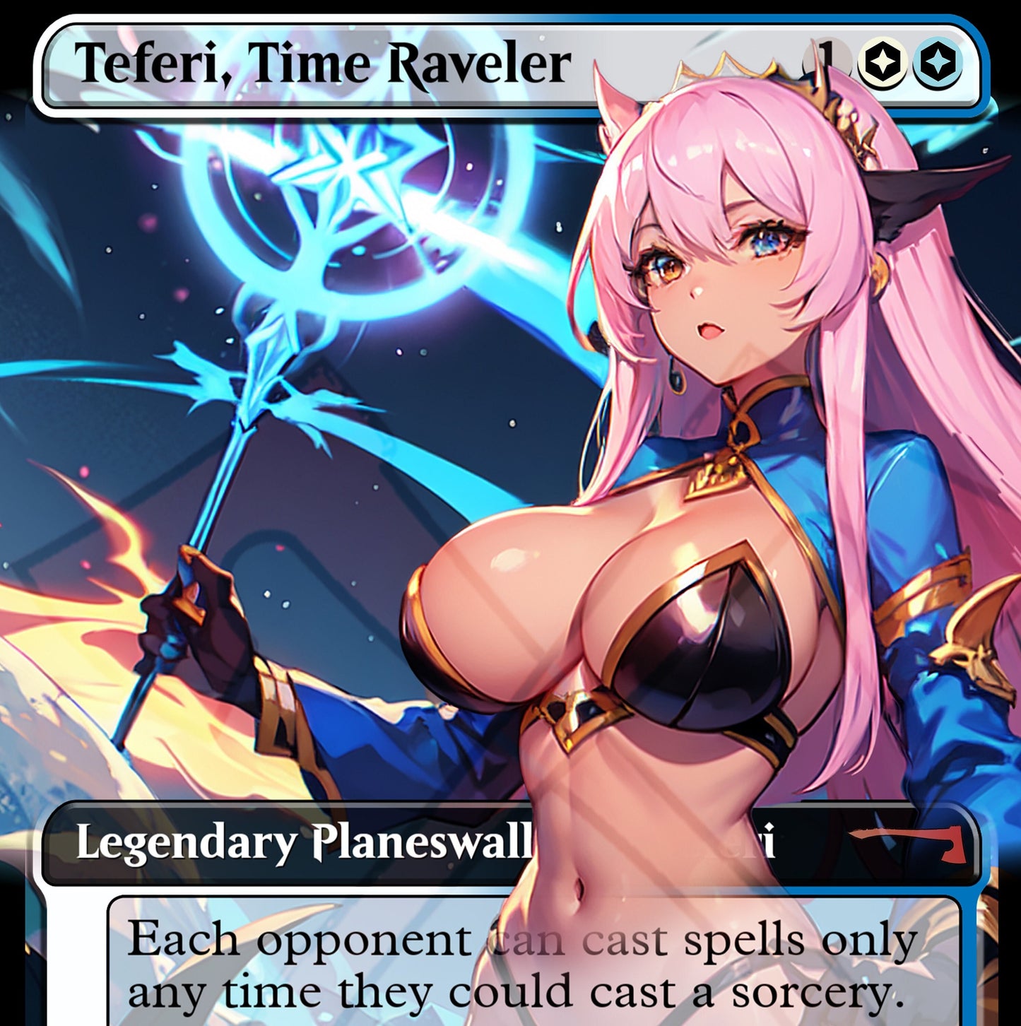 Teferi, Time Raveler PROXY Anime Waifu