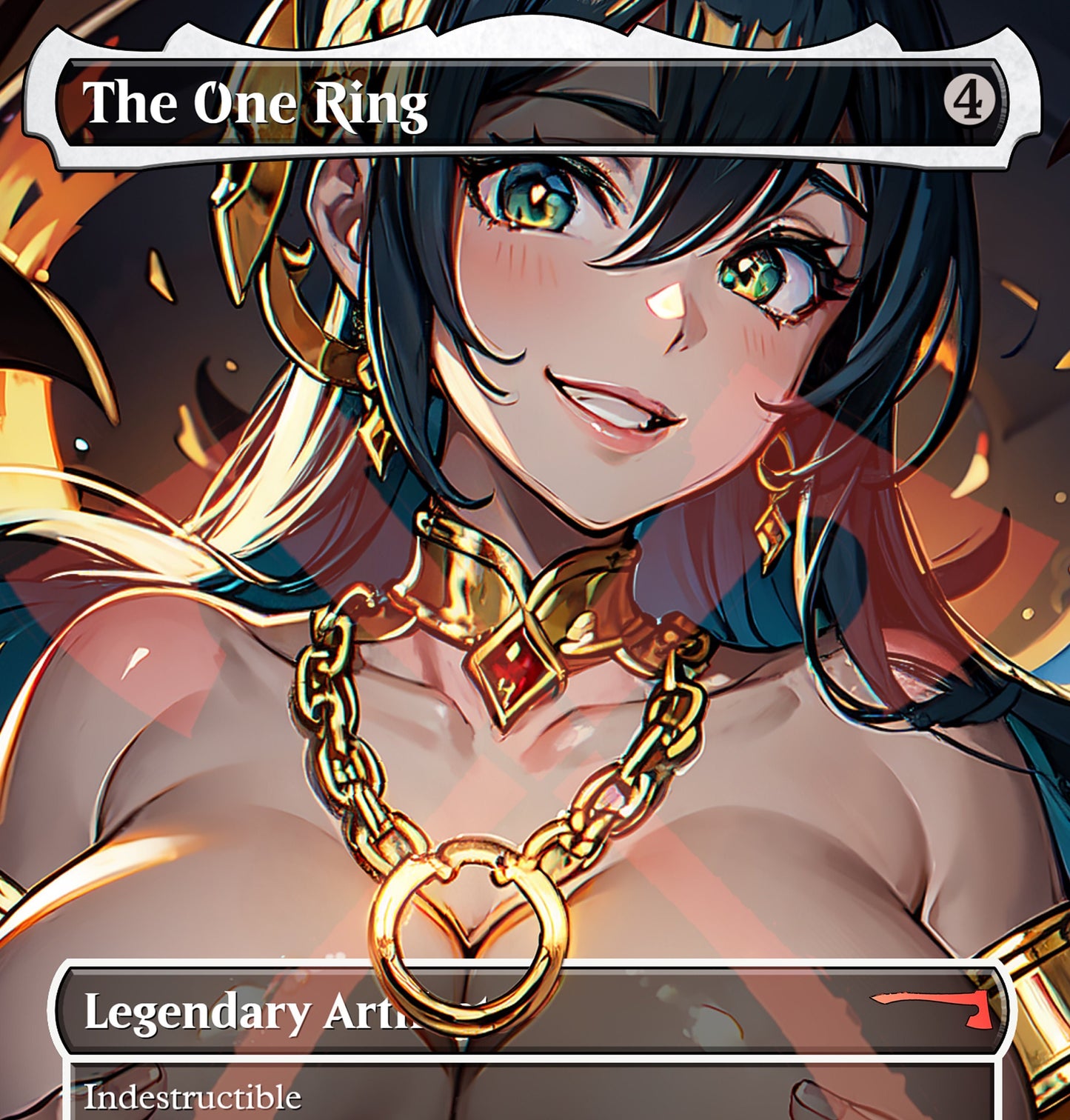 The One Ring PROXY BRUNETTE Anime Waifu