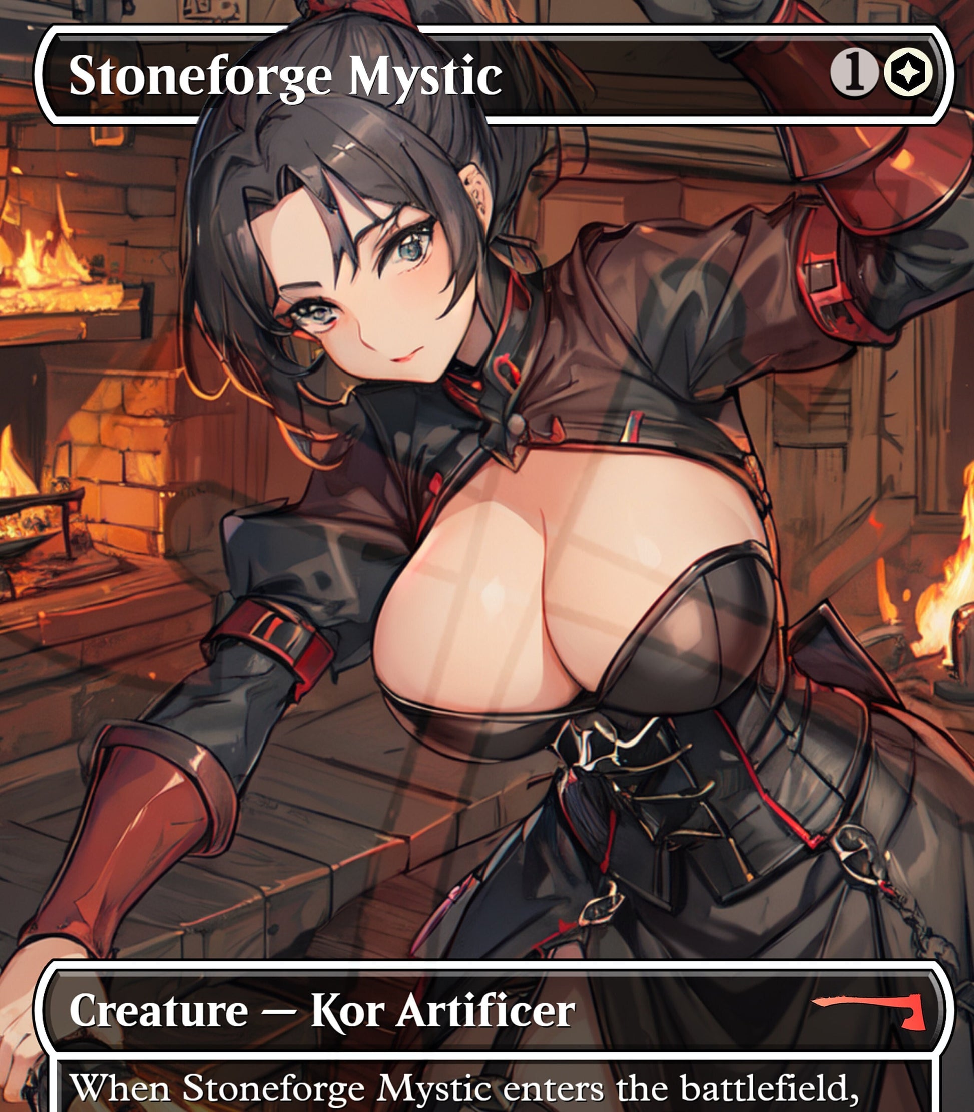 Stoneforge Mystic Blacksmith V2 PROXY Anime Waifu