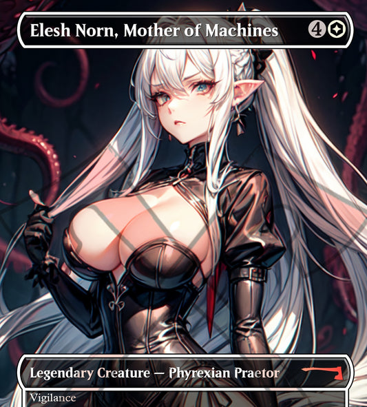 Elesh Norn, Mother of Machines MTG Waifu Anime Proxy | Commander | Magic the Gathering