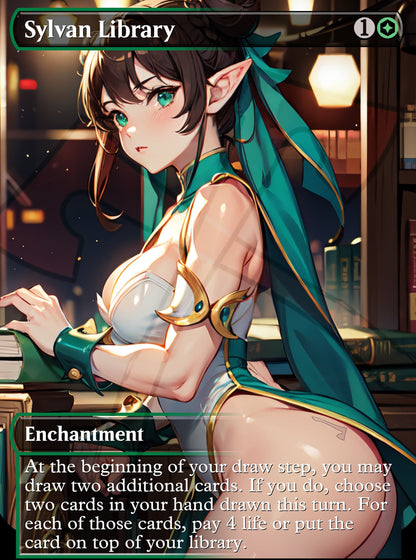 Sylvan Library "Cute Butt" PROXY Anime Waifu