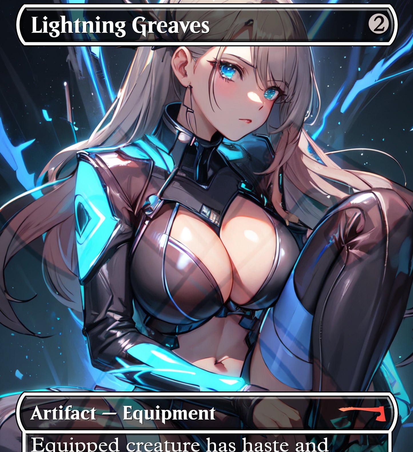 Lightning Greaves V2 PROXY Anime Waifu