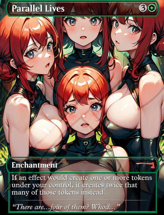 Parallel Lives PROXY Four Redheads Anime Waifu