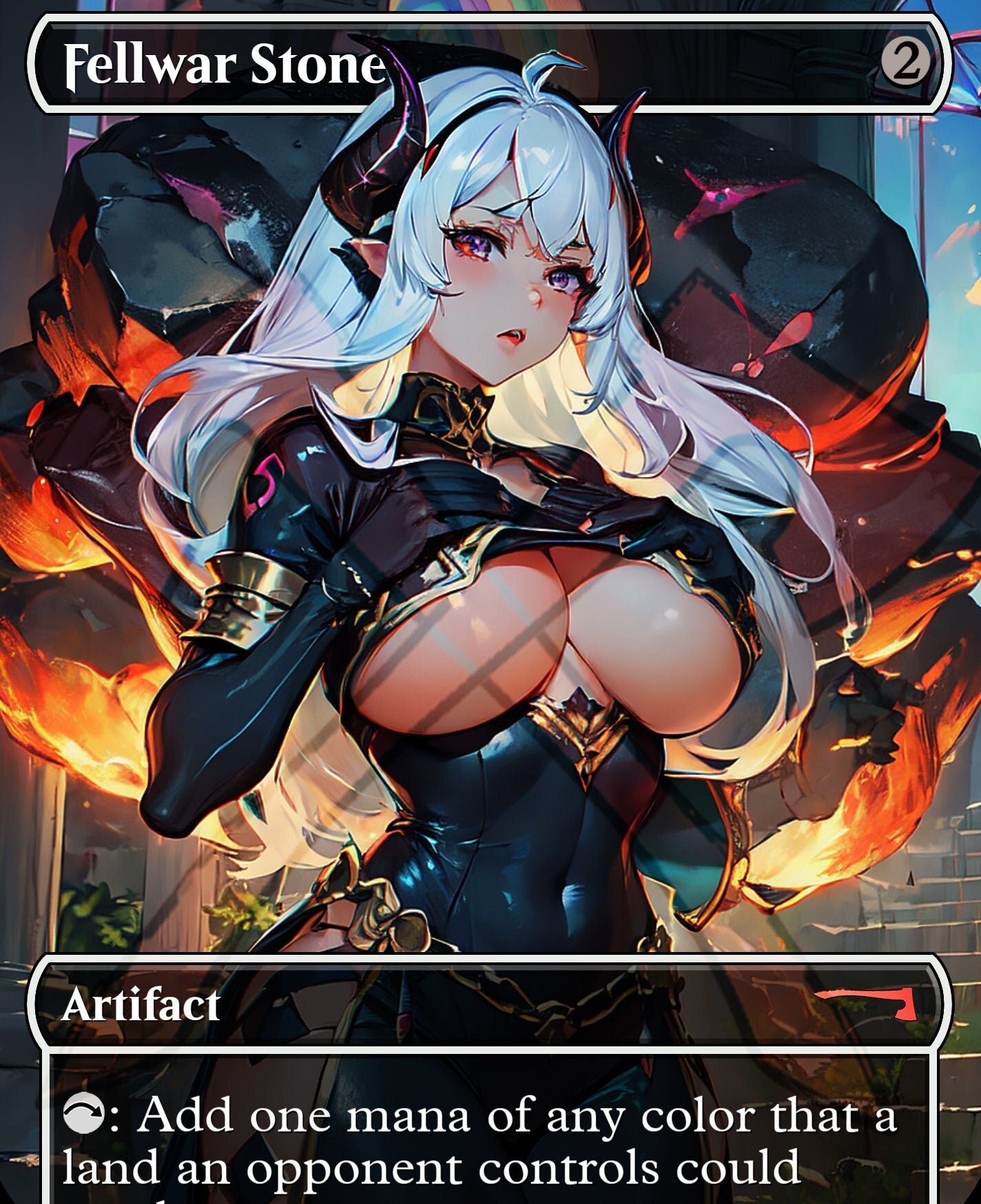 Fellwar Stone PROXY Anime Waifu