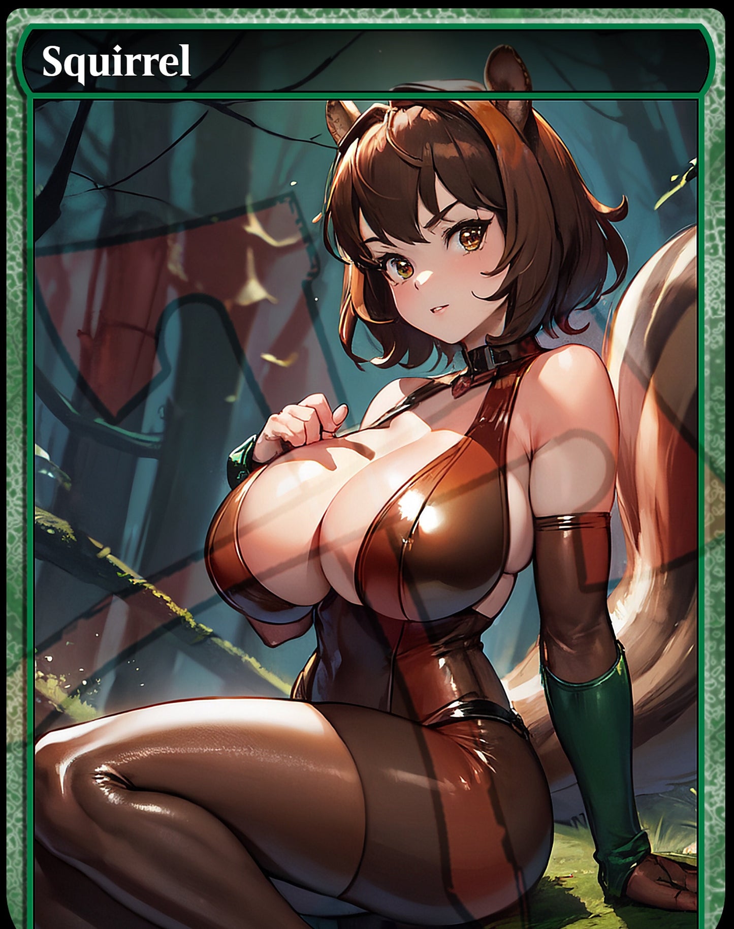 Squirrel Token 1/1 Spring 2024 PROXY Anime Waifu