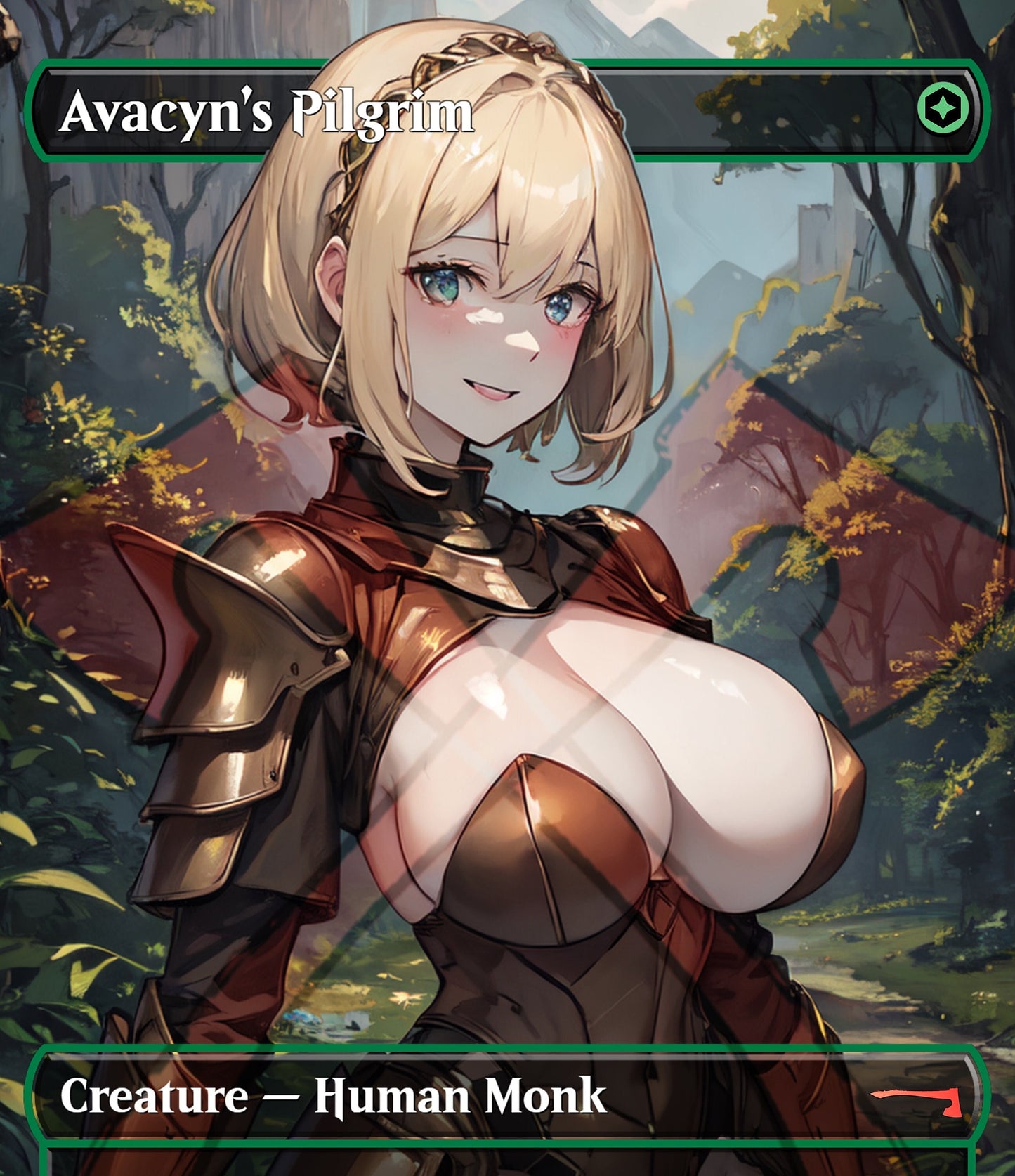 Avacyn's Pilgrim PROXY Anime Waifu