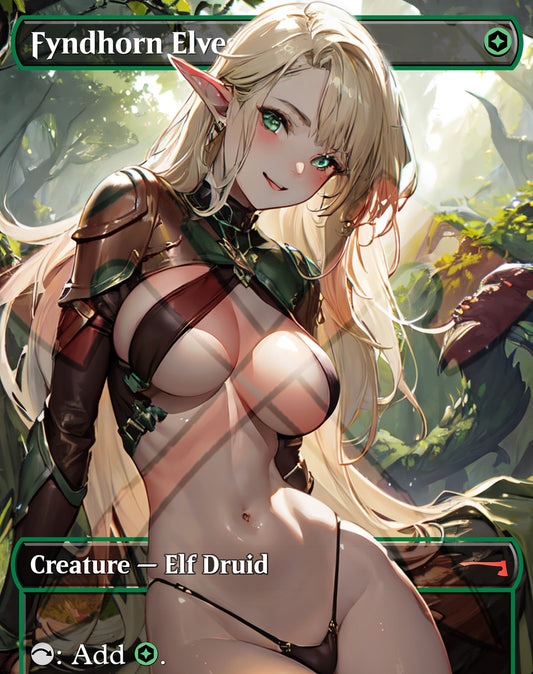 Fyndhorn Elves PROXY Anime Waifu