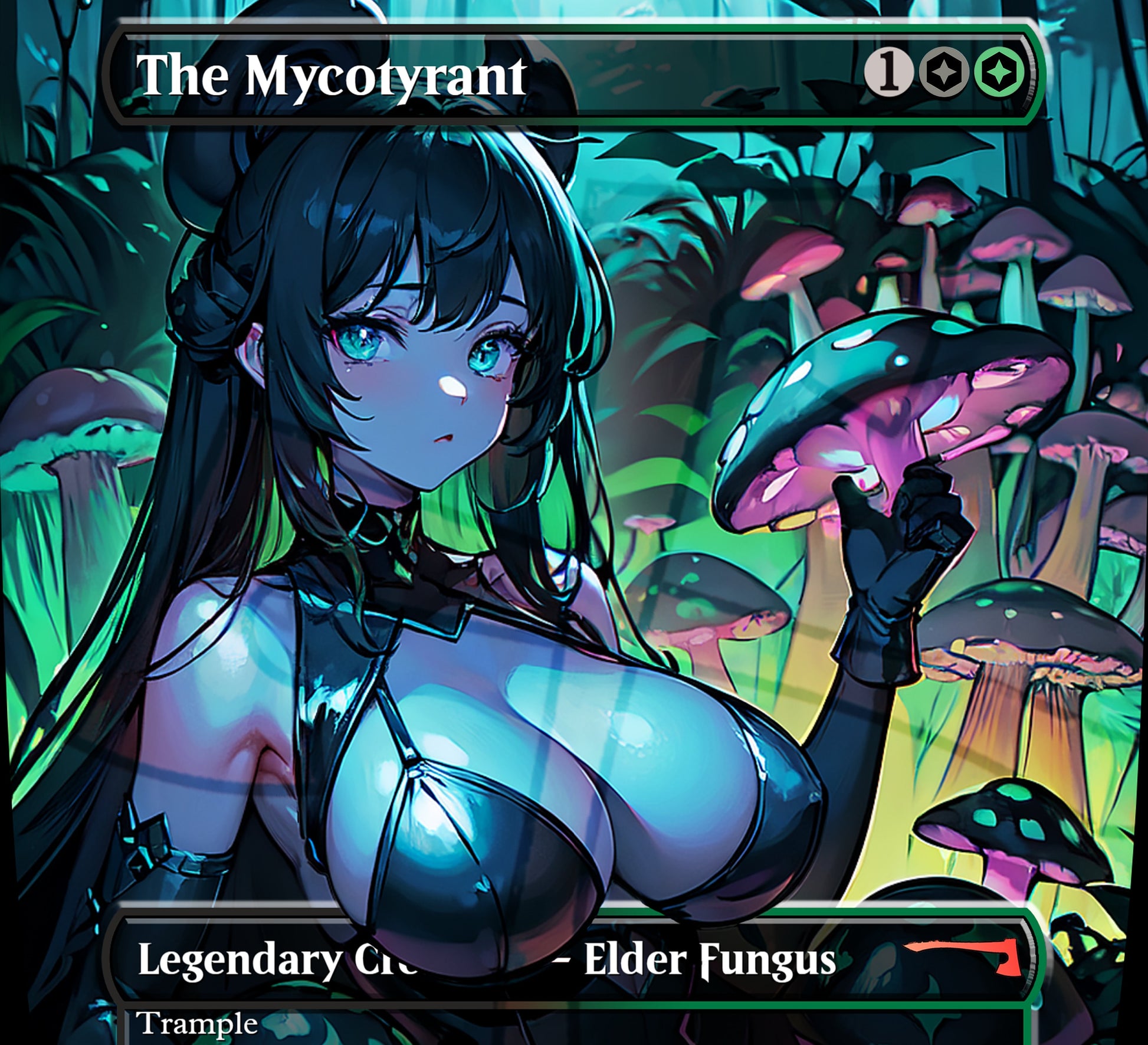 Mycotyrant MTG Waifu Anime Proxy | Commander | Magic the Gathering