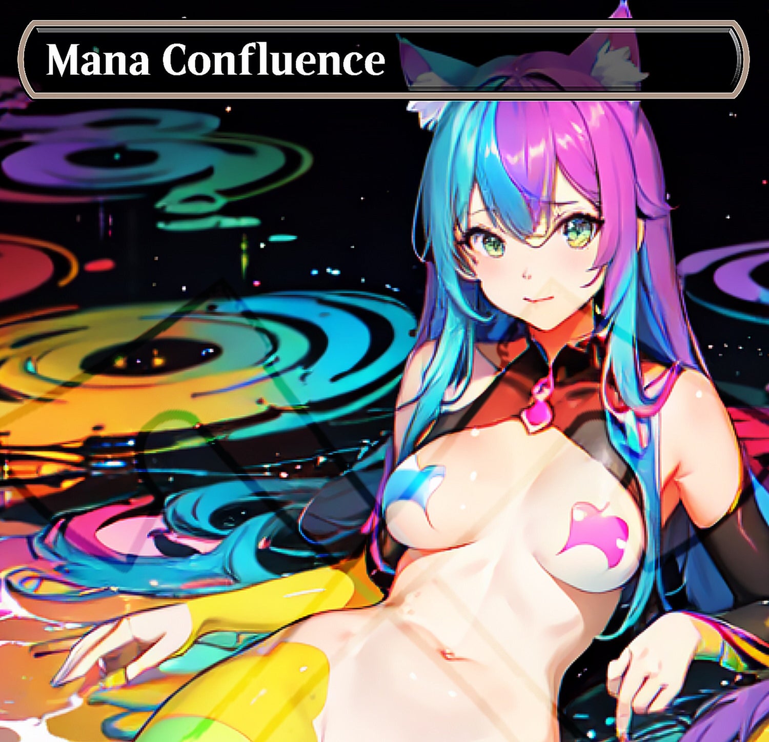 Mana Confluence PROXY Pink Hair Waifu