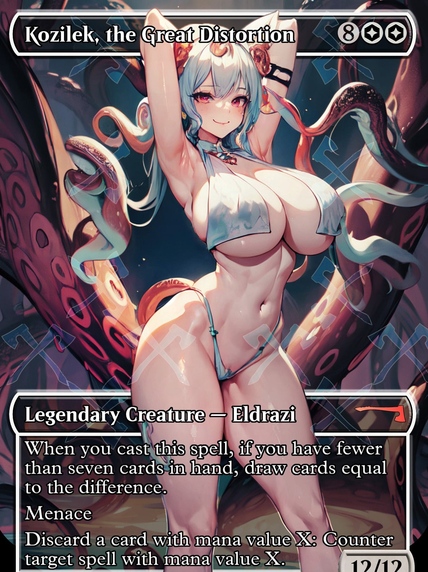 Kozilek, the Great Distortion MTG Waifu Anime Proxy | Commander | Magic the Gathering