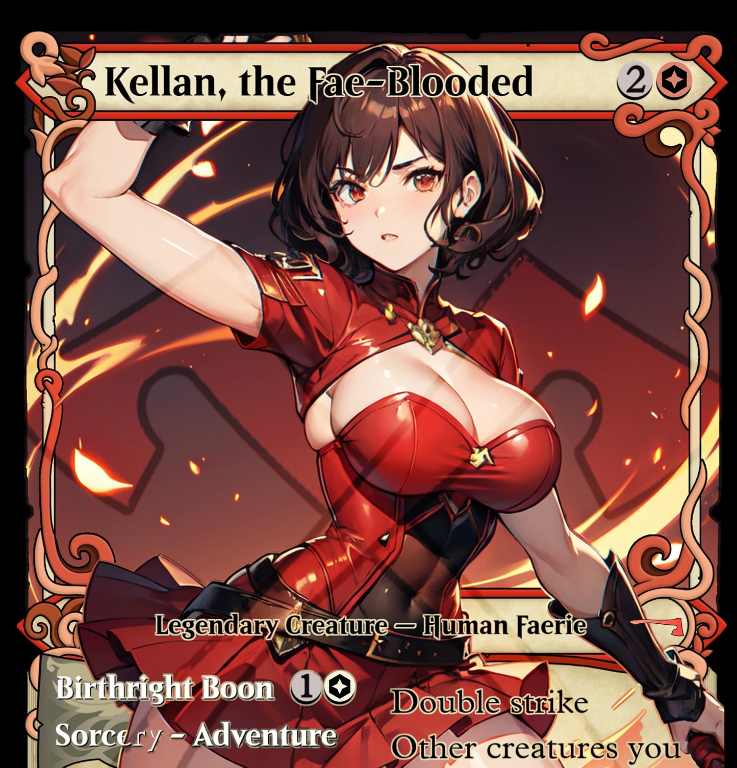 Kellan, the Fae-Blooded PROXY Anime Waifu