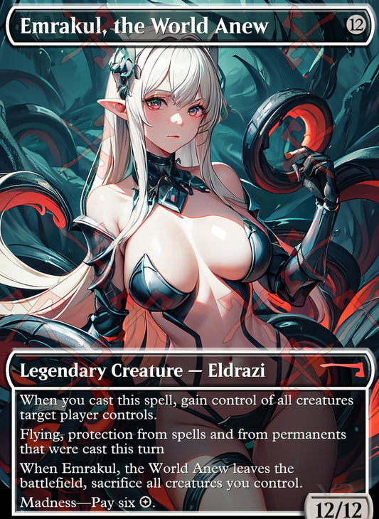 Emrakul, the World Anew MTG Waifu Anime Proxy | Commander | Magic the Gathering