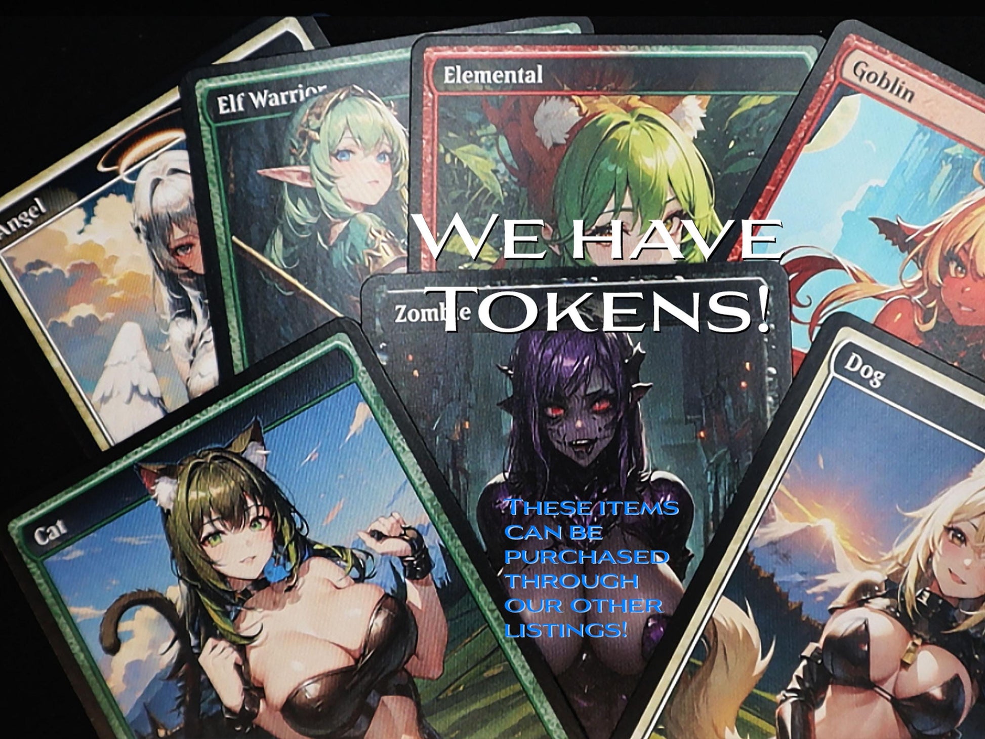 Trouble in Pairs MTG Waifu Anime Proxy | Commander | Magic the Gathering