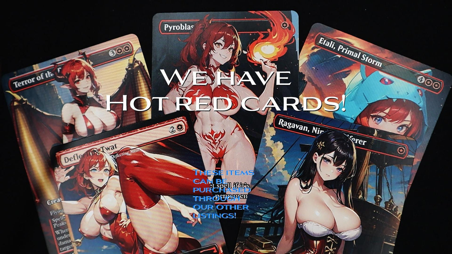 Demonic Tutor Halloween MTG Waifu Anime Proxy | Commander | Magic the Gathering