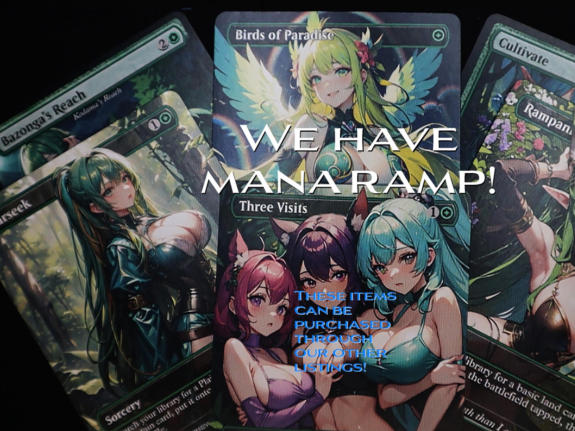 Parallel Lives HALLOWEEN MTG Waifu Anime Proxy | Commander | Magic the Gathering