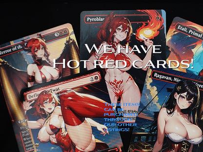 Alela, Cunning Conqueror MTG Waifu Anime Proxy | Commander | Magic the Gathering