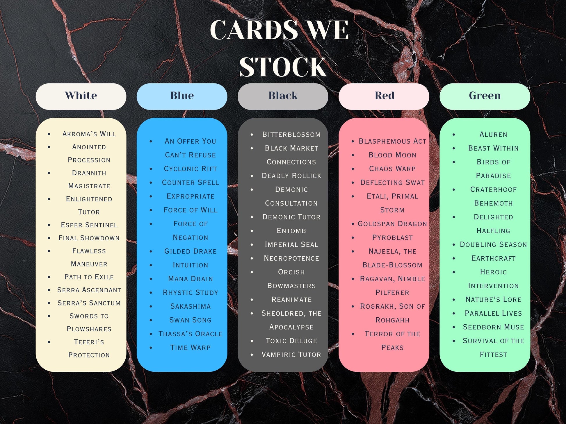 Black Market Connections V2 PROXY Anime Waifu