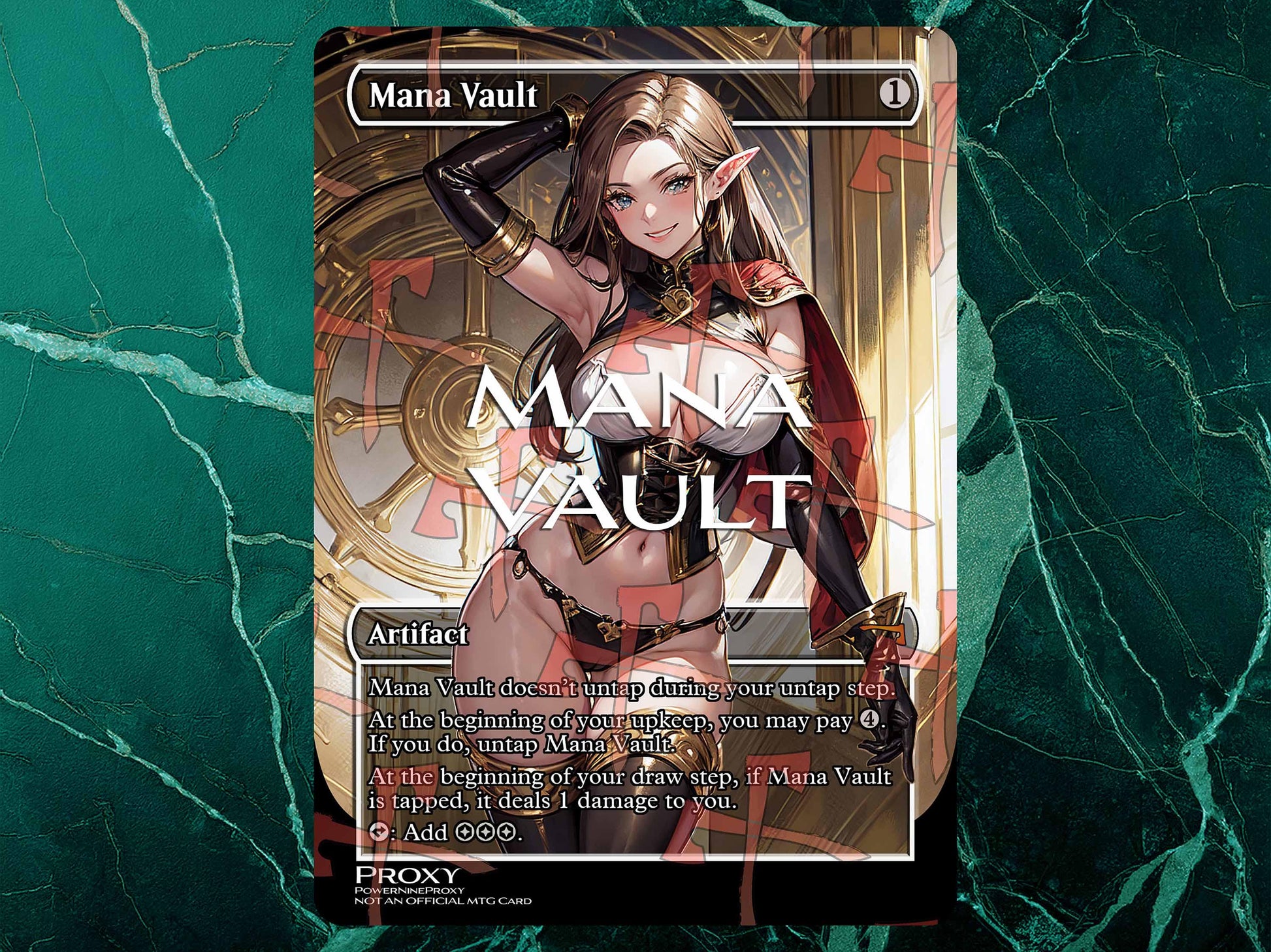 Mana Vault SLIM MTG Waifu Anime Proxy | Commander | Magic the Gathering