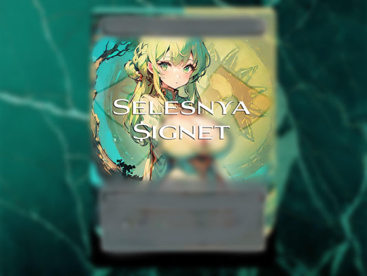 Selesnya Signet PROXY Anime Waifu