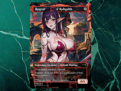 Rograkh MTG Waifu Anime Proxy | Commander