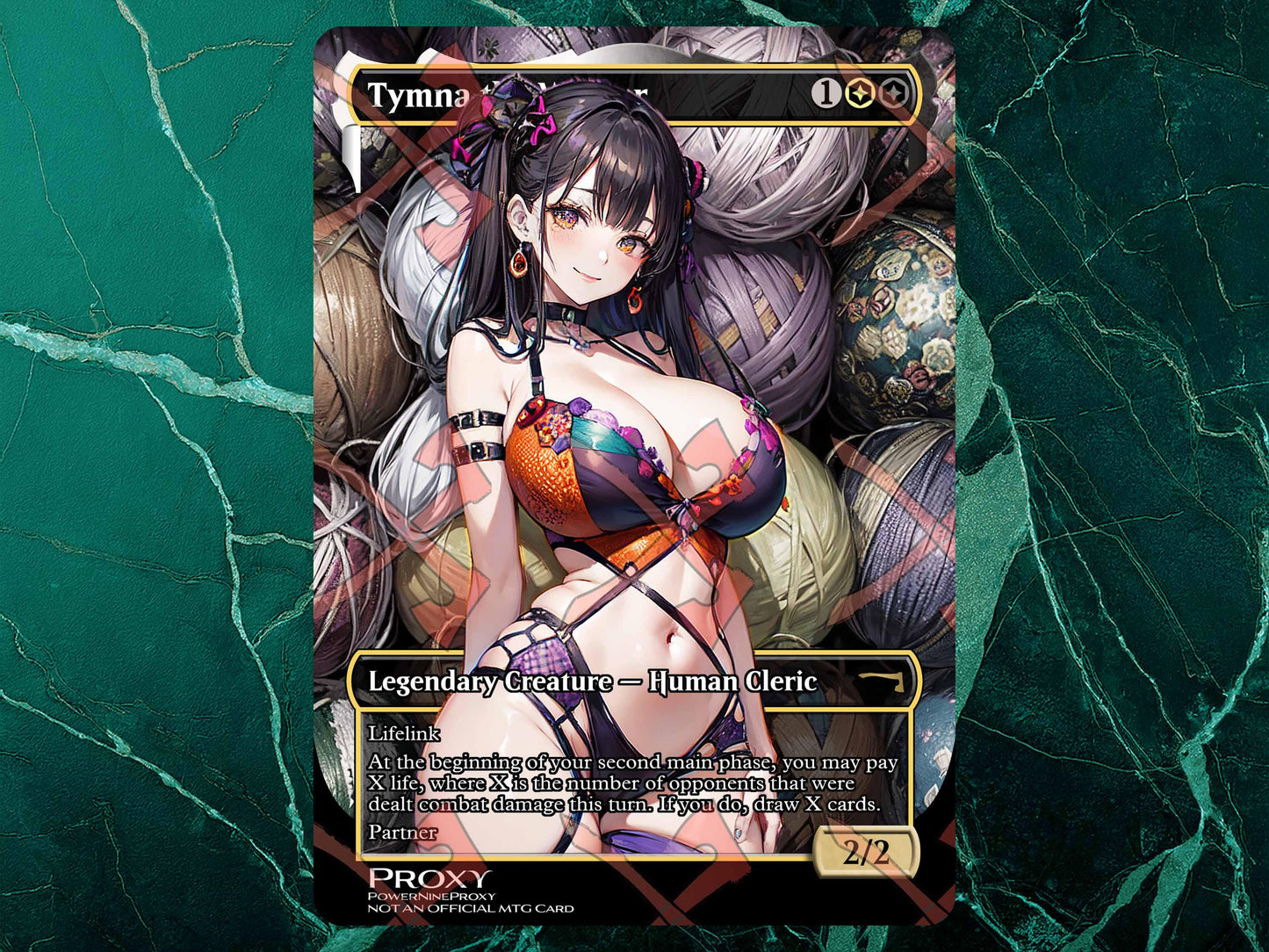 Tymna the Weaver MTG Waifu Anime Proxy | Commander