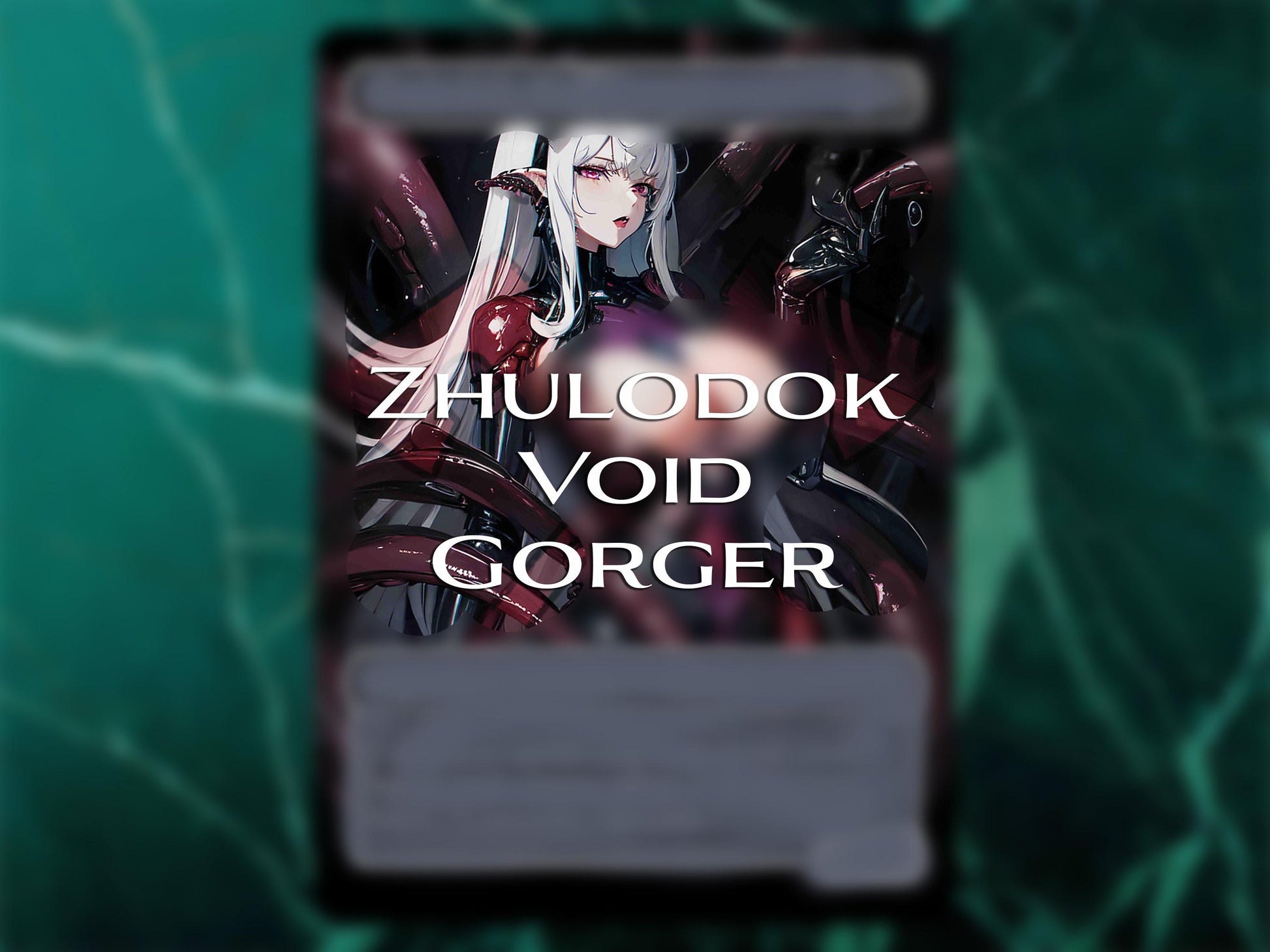 Zhulodok, Void Gorger MTG Waifu Anime Proxy | Commander | Magic the Gathering