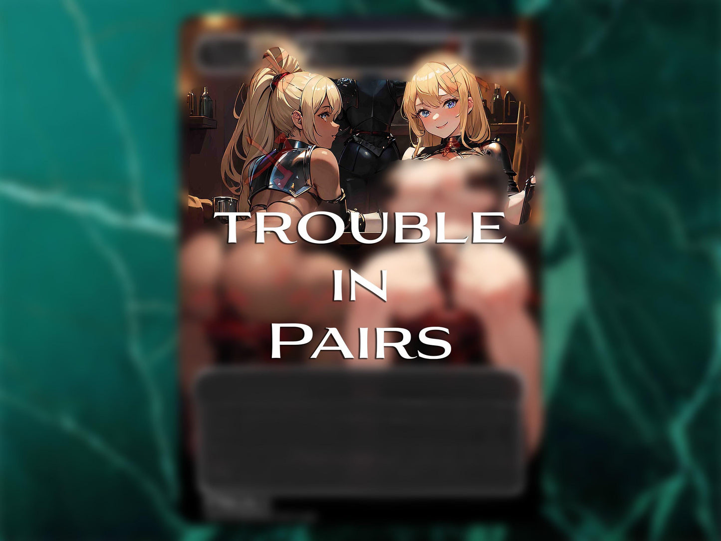 Trouble in Pairs MTG Waifu Anime Proxy | Commander | Magic the Gathering