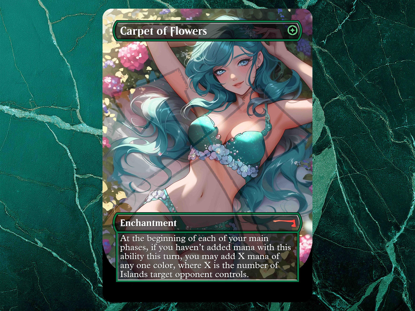 Carpet of Flowers PROXY Anime Waifu