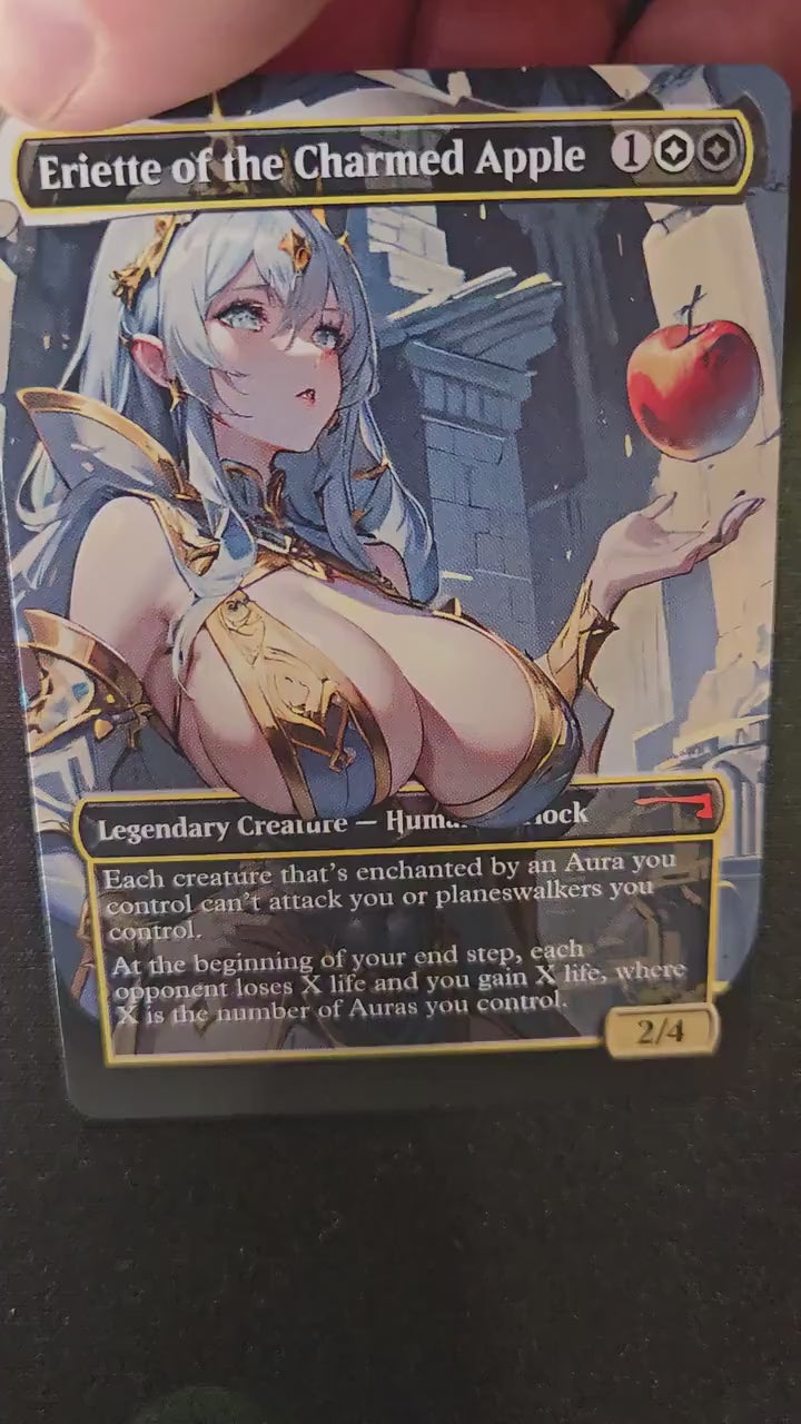 Eriette of the Charmed Apple MTG Waifu Anime Proxy | Commander | Magic the Gathering