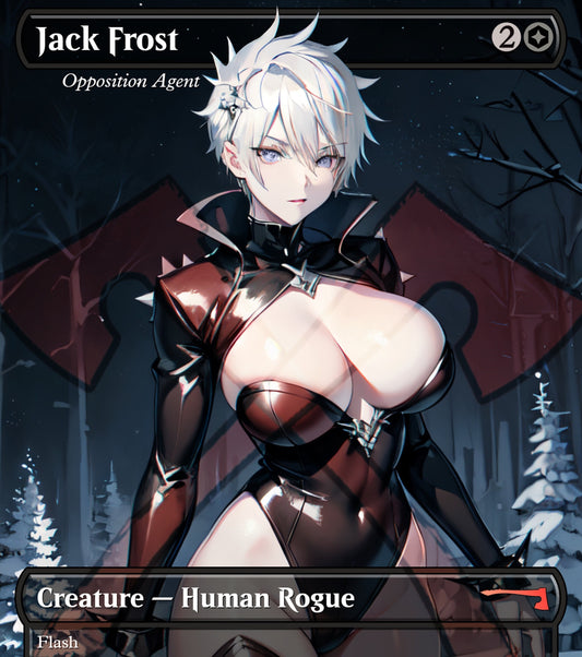 Opposition Agent "Jack Frost" Winter PROXY Anime Waifu